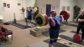 180kg x 3 Clean and Jerk