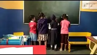 Drawing of Sun by Little champs|| THE MASTERMINDS SCHOOL|| Suchitra
