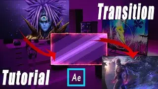 How To Make a Stinger Transition 07 in After Effects / Tutorial