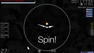 Happy song osu! with osu trainer (1.25x speed)