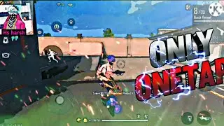 Free fire one Tap headshot in Training Mode🔥||no gun skin|| Song [Trapped in my mind] 💝💝🙏🙏🙏