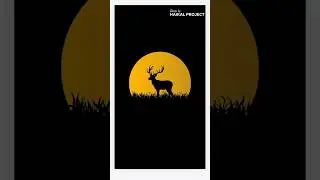 Siluet Rusa #canvadesign #canvatutorial #graphicdesigner