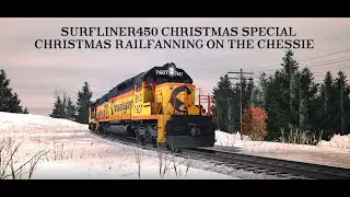 Surfliner450 Christmas Special: Railfanning on the Chessie!