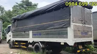 Bán gấp xe tải cũ Veam 1.9 tấn đời 2017 thùng bạt 6m2