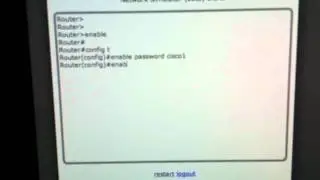 Enable Secret Command Network Simulator