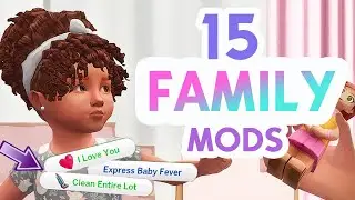 NEW MODS FOR REALISTIC GAME PLAY👩‍👩‍👧‍👧 | FAMILY MODS & CC W/ LINKS // THE SIMS 4