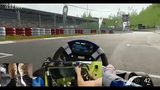 Man hits wall, then beats PB. (Brentmonte - KartKraft - 0:34.462)