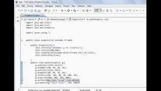 Java Tips: Draw String in Java Graphics