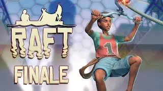 Raft: Chapter 2 - #9 - Ascending the Tower (Raft Multiplayer Gameplay)