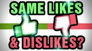 CAN THIS VIDEO GET SAME LIKES AND DISLIKES?