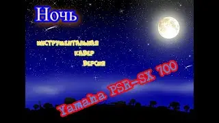 Ночь какая ночь ( инструментальный кавер ) * Yamaha psr-sx 700