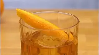 Rum Old Fashioned Cocktail
