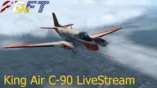 3rd and Final: Stream Issues - Live Stream 6 | Laminar King Air C-90B | Seattle - San Juan Islands