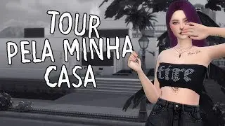 TOUR PELA MINHA CASA - The sims 4