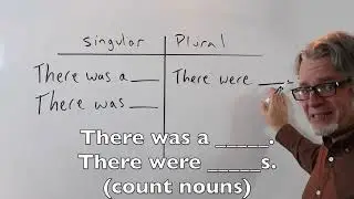 There was /  There were