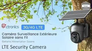 Ctronics 4G Solar Surveillance Camera - Ctronics CT-S20-G-4G - App Ctronics - Unboxing