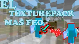El Paquete de texturas más FEO y HORRIBLE que NO conocías en MINECRAFT !! 🤢🤮