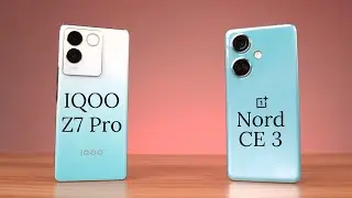 iQOO Z7 Pro 5G vs OnePlus Nord CE 3 5G Comparison 🔥