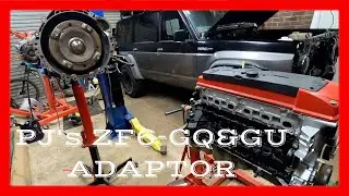 Project Barra Turbo GQ Patrol Gets a ZF 6 Speed Auto & PJ's ZF Transfer Adaptor.