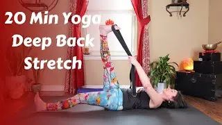 20 Min Evening Yoga | Deep Back Stretch