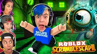 Solve The Puzzle or Get Eaten by a Monster! ROBLOX SCRAMBLESCAPE