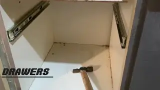 How we Make And Install Drawers Slides | The Easy Way of installation