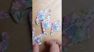 Beatrix Potter inspired EPP star block with fussy cutting #handsewing
