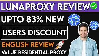 LunaProxy English Review || Best Proxy Server 2023 🚀 || 83% Discount Every User 🔥 ||CoinPromoter