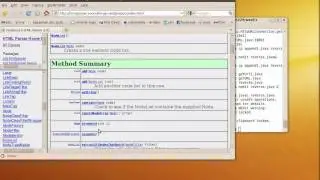 Using the Java HTML parser at 