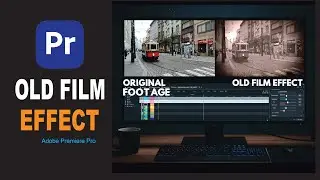 Old film effect  -  Premiere Pro (Tutorial)