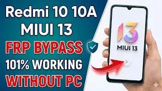 Redmi 10 MIUI 13 Frp Bypass/101% Working Method | New Trick 2024 | Bypass Google Lock 100% Working