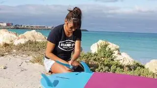 How to Attach Fins to a Stand Up Paddle Board
