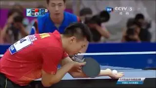 Joo Sae Hyuk - South Korean table tennis player - defensive style