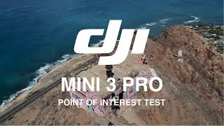 DJI Mini 3 Pro - Point of Interest Test Footage - D-Cinelike (4K) - Pink Pillbox Hike Hawaii