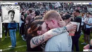 Von 700 zu 10 Fotos - Bildstrecken erstellen (St.Pauli feiert Bundesliga Aufstieg Fotos)