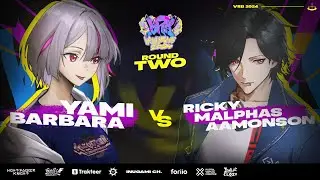 【#VRB2024】VIRTUAL RAP BATTLE 2024 - ROUND 2 ARENA 1  @YamiBarbara VS @RickyMalAamQuaroID