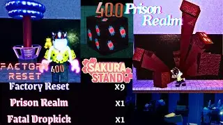 Sakura Stand | NEW Prison Realm + Factory Reset Death Animations (STARRK UPDATE CODES)