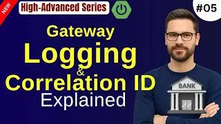 Request Response Logging & Correlation ID | Spring Cloud Gateway Global Filter | Real Bank Project