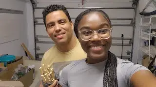 Cleaning out our Garage #couples #90dayfiance #marriage