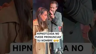 Hypnotized, she can't pronounce her name (Astyaro) 