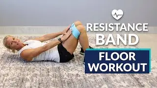8-Minute Resistance Band Floor Workout