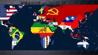WW2 but the world is full of great powers | Hoi4 Timelapse