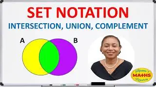 Intersection, Union and Complement