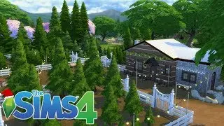 CHRISTMAS TREE FARM - The Sims 4 Speed Build