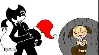 Bendy vore grumpy Christmas cat girl