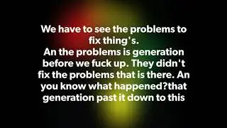 Sq Rave | Generation Need To Know | Sqrave1 Word's(5)