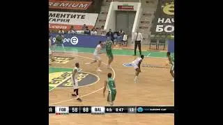 BC Balkan Highlights vs  Fribourg Olympic