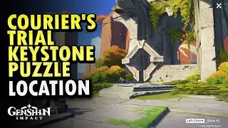 Courier's Trial Keystone Puzzle Locations Genshin Impact