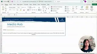 SAM Project 1a Excel Module 05 Working with multiple Worksheets | Fareya Suzana
