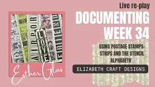 Documenting week 34 in my journal / planner